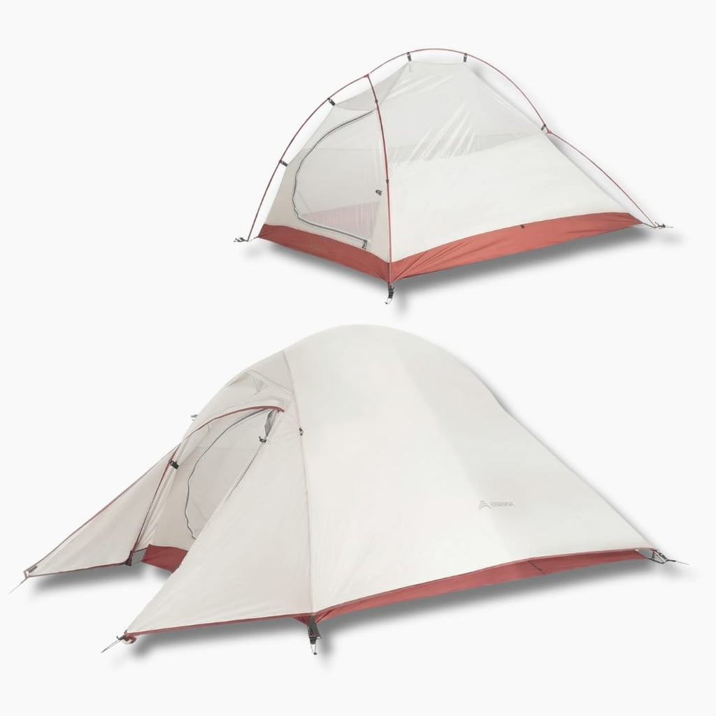 Tente Trekking 2 Places Ultra-Étanche en Nylon RandoCamp