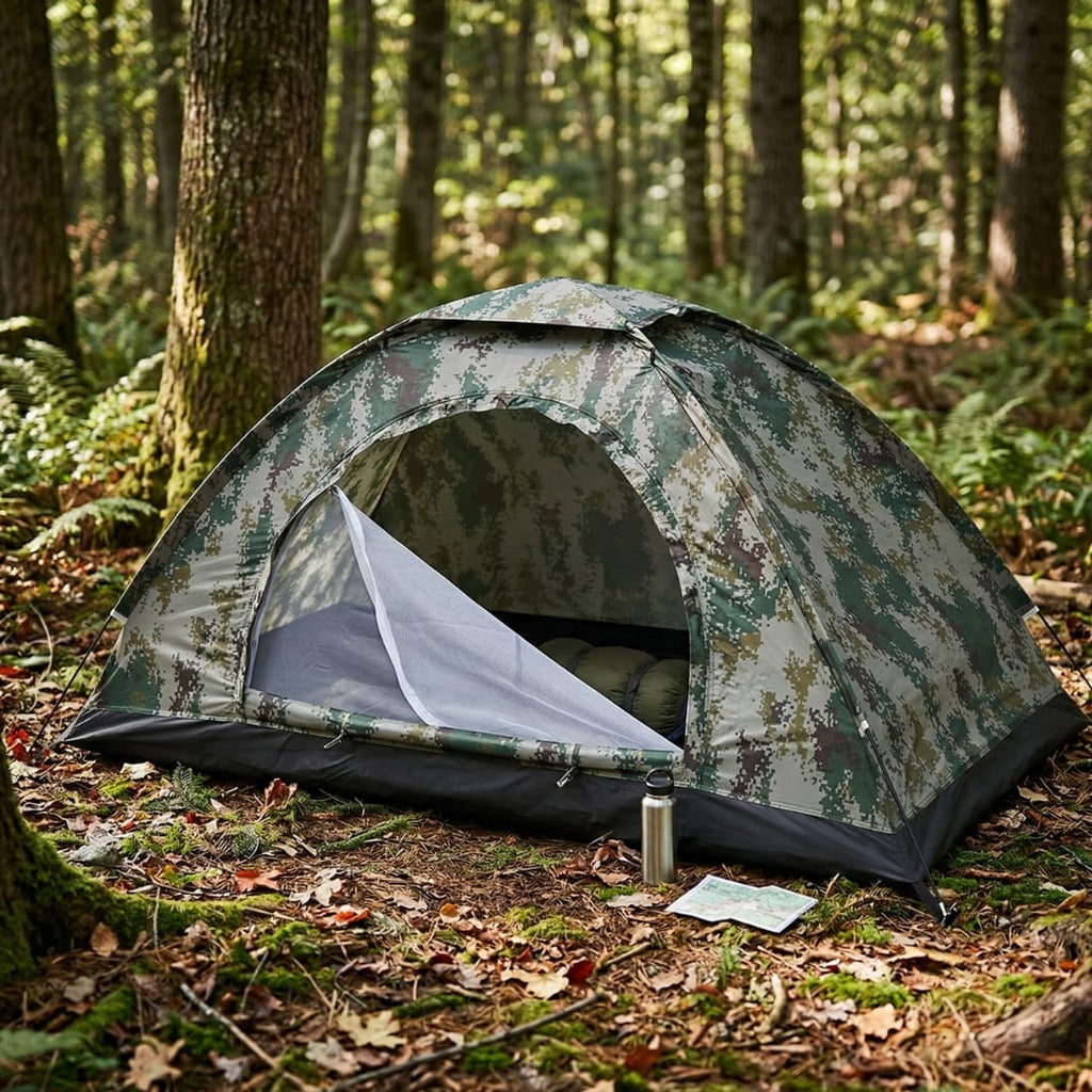 Tente Camping 1 Place Été Ultra-Légère RandoCamp