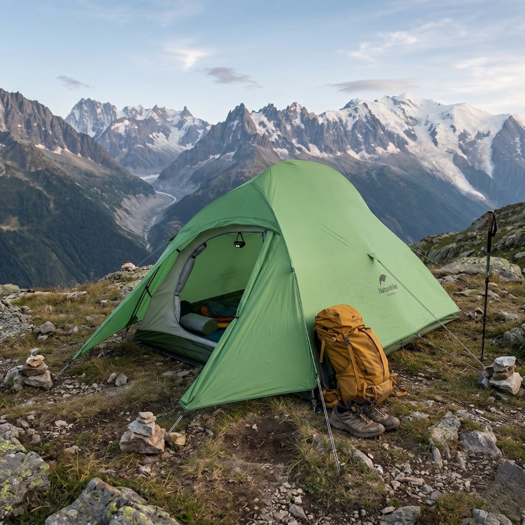 Tente Camping 2 Places Étanche et Spacieuse RandoCamp
