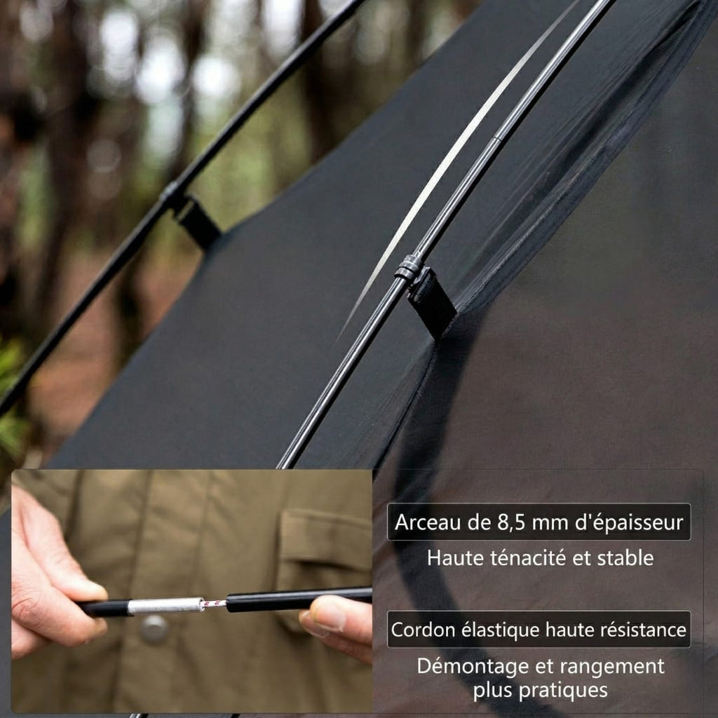 Tente Camping 2 Places Ultra Légère Imperméable RandoCamp