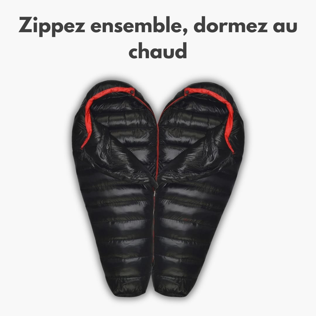 Sac de Couchage Grand Froid en Duvet d'Oie RandoCamp