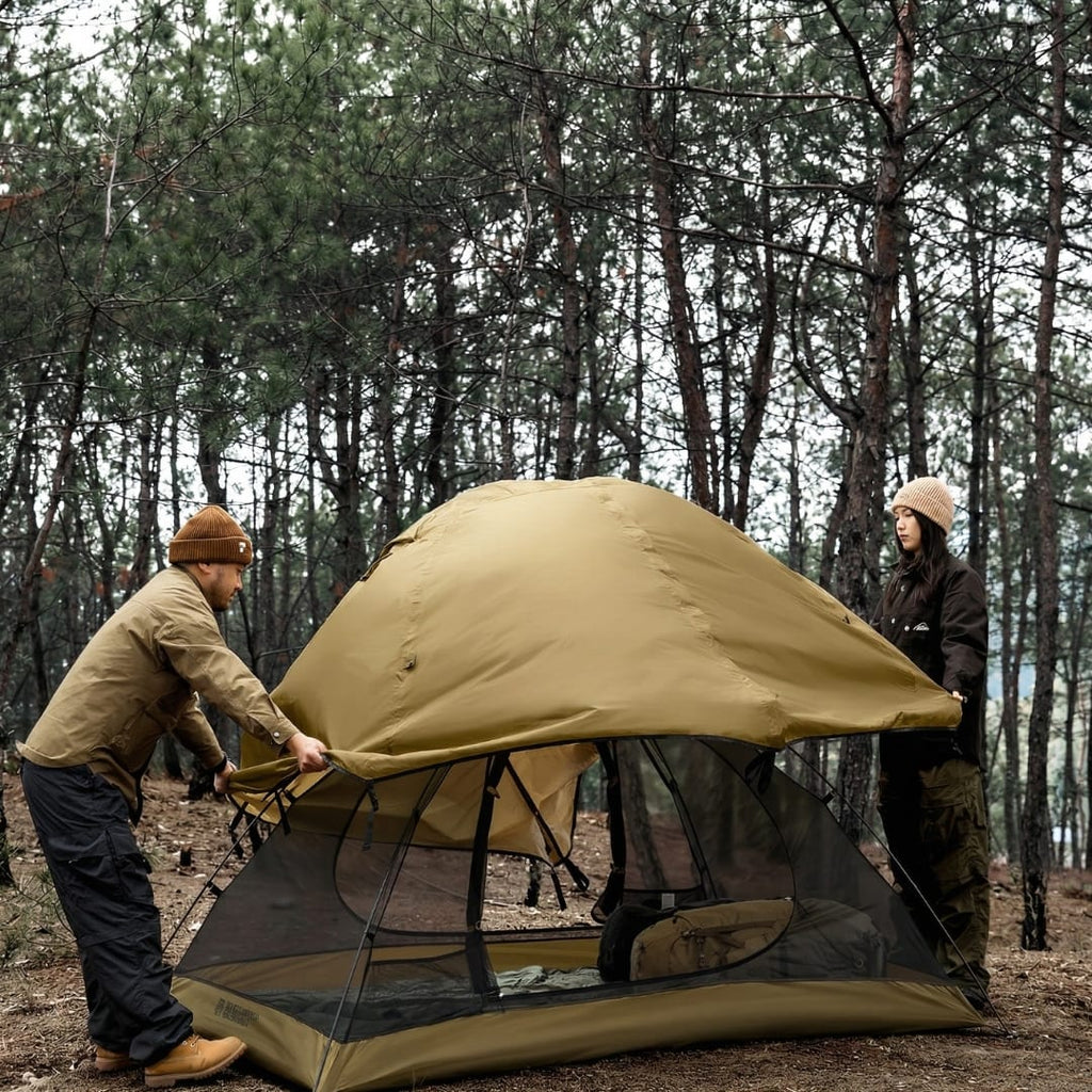 Tente Camping 2 Places Ultra Légère Imperméable RandoCamp